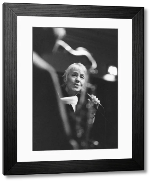 Framed Print : Rebecca Kilgore, Jazz Party, Norwich, 2007. Creator: Brian Foskett Framed Print : Rebecca Kilgore, Jazz Party, Norwich, 2007. Creator: Brian Foskett