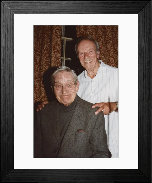 Framed Print : Denis Lotis and Jack Parnell, Norwich 2007. Creator: Brian Foskett Framed Print : Denis Lotis and Jack Parnell, Norwich 2007. Creator: Brian Foskett