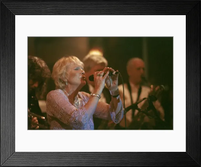 Framed Print : Val Wiseman, All Star Crescendo Swing Band, Bournemouth 2007. Creator: Brian Foskett Framed Print : Val Wiseman, All Star Crescendo Swing Band, Bournemouth 2007. Creator: Brian Foskett