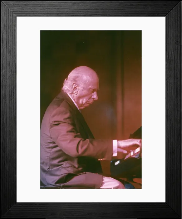 Framed Print : Dick Hyman, Jazz Weekend, Blackpool 2007. Creator: Brian Foskett Framed Print : Dick Hyman, Jazz Weekend, Blackpool 2007. Creator: Brian Foskett