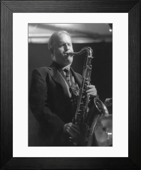 Framed Print : Scott Hamilton, Jazz Party, Norwich, 2007. Creator: Brian Foskett Framed Print : Scott Hamilton, Jazz Party, Norwich, 2007. Creator: Brian Foskett