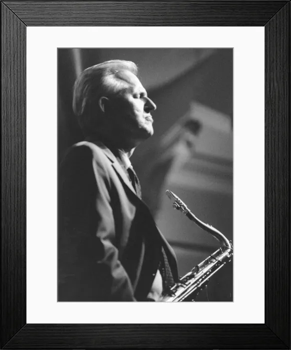 Framed Print : Scott Hamilton, Jazz Party, Norwich, 2007. Creator: Brian Foskett Framed Print : Scott Hamilton, Jazz Party, Norwich, 2007. Creator: Brian Foskett