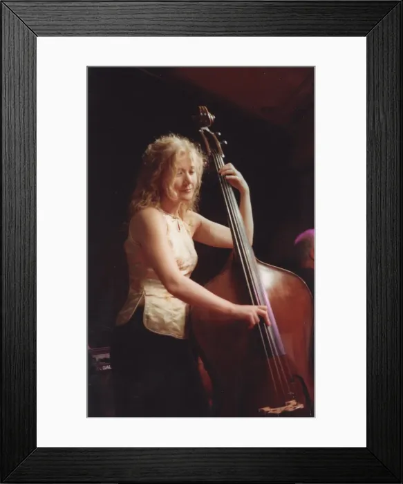 Framed Print : Nicki Parrott, Jazz Paty, Norwich, 2007. Creator: Brian Foskett Framed Print : Nicki Parrott, Jazz Paty, Norwich, 2007. Creator: Brian Foskett