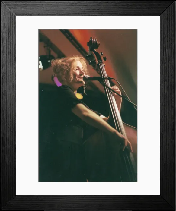 Framed Print : Nicki Parrott, Jazz Party, Norwich, 2007. Creator: Brian Foskett Framed Print : Nicki Parrott, Jazz Party, Norwich, 2007. Creator: Brian Foskett