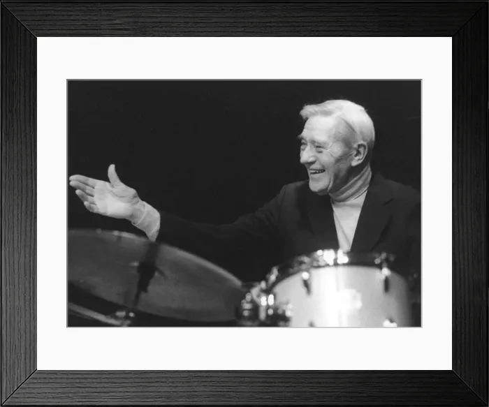Framed Print : Jack Parnell, Jazz Party, Norwich, 2007. Creator: Brian Foskett Framed Print : Jack Parnell, Jazz Party, Norwich, 2007. Creator: Brian Foskett