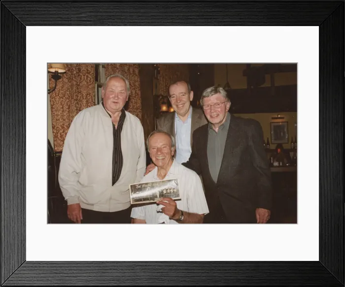 Framed Print : Denis Lotis and Ted Heath Band Members, Norwich 2007. Creator: Brian Foskett Framed Print : Denis Lotis and Ted Heath Band Members, Norwich 2007. Creator: Brian Foskett