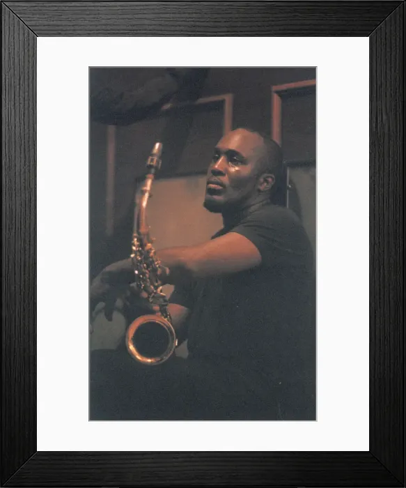 Framed Print : Tony Kofi, Cleethorpes Jazz Weekend, 2007. Creator: Brian Foskett Framed Print : Tony Kofi, Cleethorpes Jazz Weekend, 2007. Creator: Brian Foskett