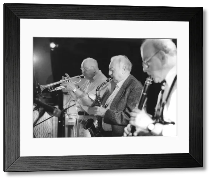 Framed Print : Ronnie Hughes, Harry Klein, John Barnes, Spice of Life, London, 2007 Framed Print : Ronnie Hughes, Harry Klein, John Barnes, Spice of Life, London, 2007