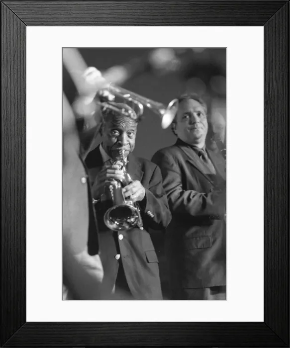 Framed Print : Joe Wilder and Ken Peplowski Swinging Jazz Party, Blackpool, 2005. Creator: Brian Foskett Framed Print : Joe Wilder and Ken Peplowski Swinging Jazz Party, Blackpool, 2005. Creator: Brian Foskett