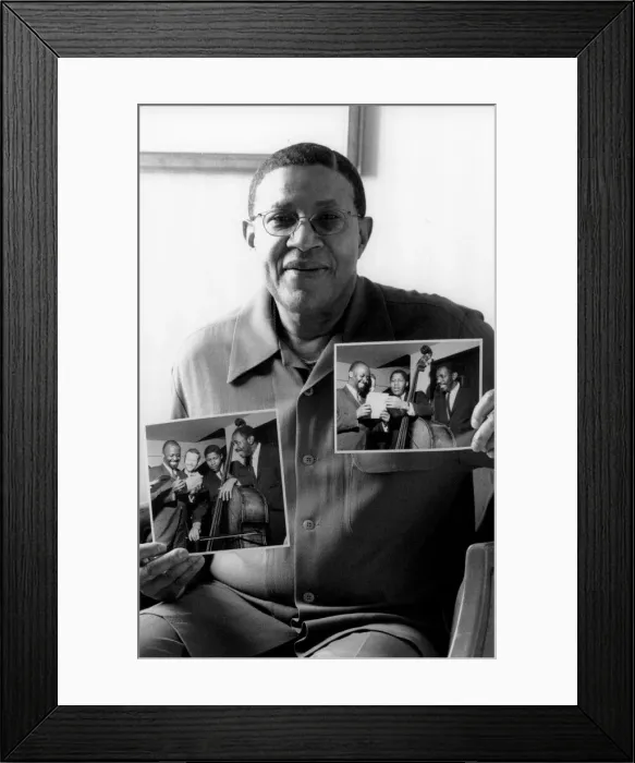 Framed Print : Bob Cranshaw, Swinging Jazz Party, Blackpool, 2005. Creator: Brian Foskett Framed Print : Bob Cranshaw, Swinging Jazz Party, Blackpool, 2005. Creator: Brian Foskett