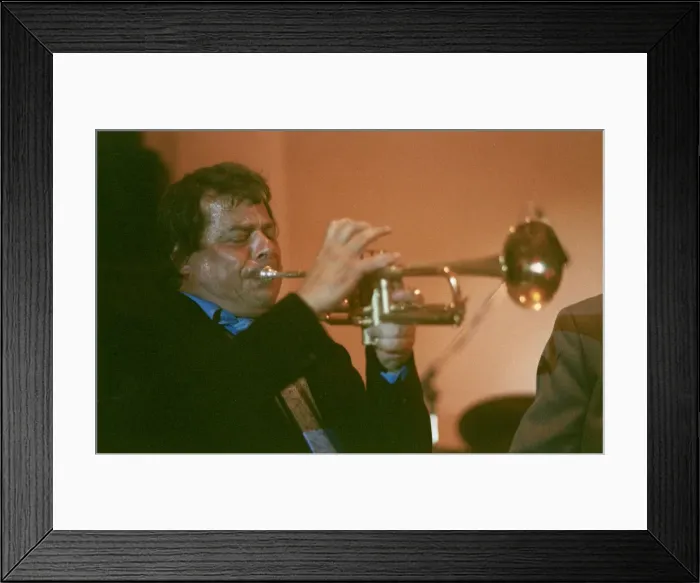 Framed Print : Steve Waterman, All Star Crescendo Swing Band, Bournemouth 2007. Creator: Brian Foskett Framed Print : Steve Waterman, All Star Crescendo Swing Band, Bournemouth 2007. Creator: Brian Foskett