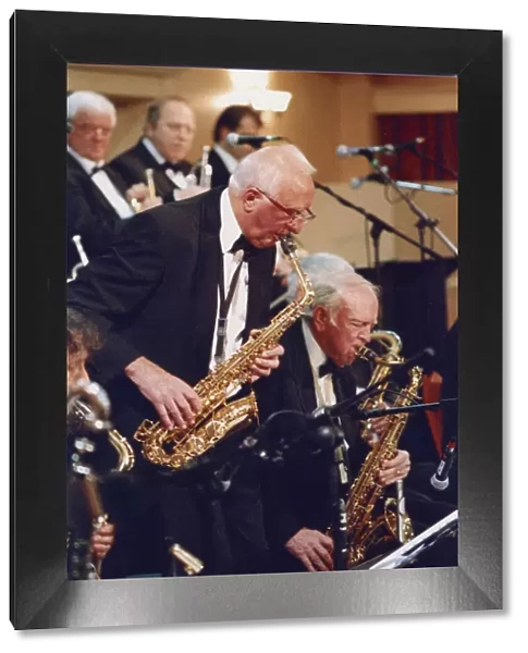 Roy Wiillox and Duncan Lamont, Stan Reynolds Big Band, New Milton, 2008