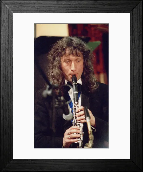 Framed Print : Julian Marc Stringle, Stan Reynolds Big Band, New Milton, 2008. Creator: Brian Foskett Framed Print : Julian Marc Stringle, Stan Reynolds Big Band, New Milton, 2008. Creator: Brian Foskett