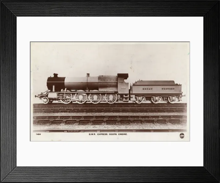 Framed Print : GWR Express Goods Engine, 1934. Creator: Unknown Framed Print : GWR Express Goods Engine, 1934. Creator: Unknown