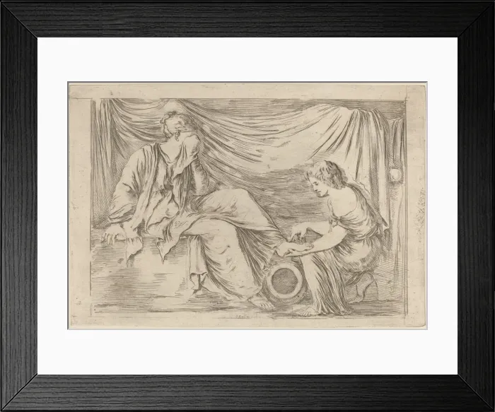 Framed Print : The Toilette of a Bride. Creator: Stefano della Bella Framed Print : The Toilette of a Bride. Creator: Stefano della Bella