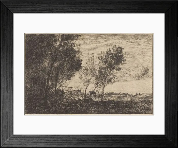 Framed Print : In the Dunes: Souvenir of The Hague (Dans les dunes: Souvenir du bois de La Haye), 1869 Framed Print : In the Dunes: Souvenir of The Hague (Dans les dunes: Souvenir du bois de La Haye), 1869