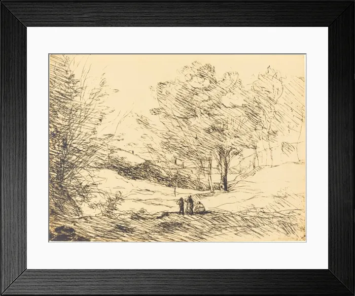 Framed Print : Souvenir of Lake Maggiore (Souvenir du Lac Majeur), 1871 Framed Print : Souvenir of Lake Maggiore (Souvenir du Lac Majeur), 1871