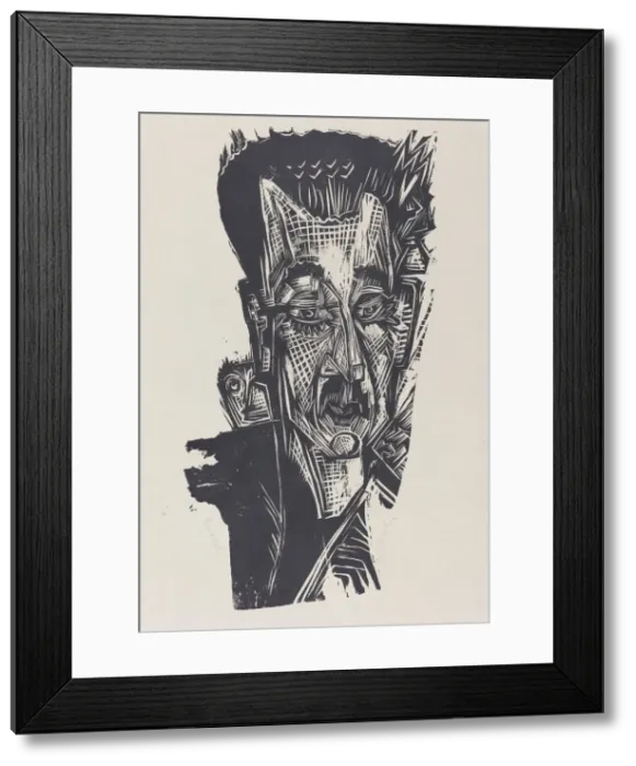 Framed Print : Dr. Ludwig Binswanger, 1917 / 1918. Creator: Ernst Kirchner Framed Print : Dr. Ludwig Binswanger, 1917 / 1918. Creator: Ernst Kirchner