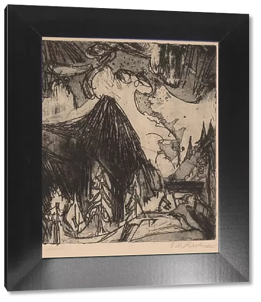 The Seehorn, 1919. Creator: Ernst Kirchner