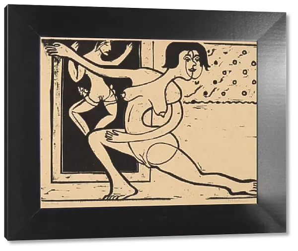 Dancer Practicing, 1934. Creator: Ernst Kirchner