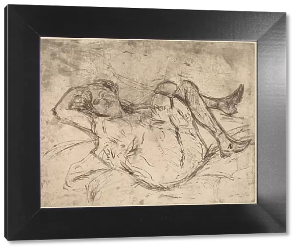 Dreaming Girl, 1906. Creator: Ernst Kirchner
