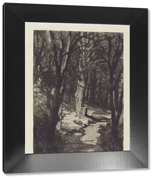Im Walde (In the Forest), 1883. Creator: Max Klinger