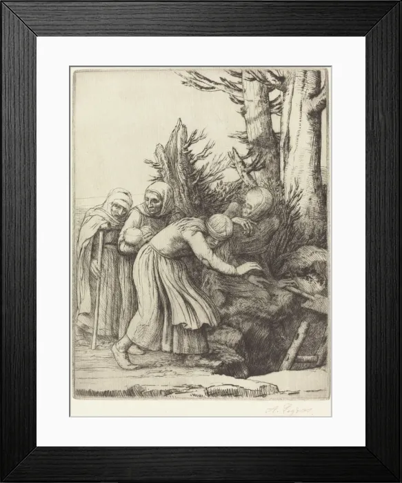 Framed Print : The Triumph of Death: Death Prepares a Dwelling for the Homeless (Le triomphe... ) Framed Print : The Triumph of Death: Death Prepares a Dwelling for the Homeless (Le triomphe... )