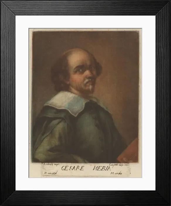 Framed Print : Cesare Nebbia, 1789. Creator: Carlo Lasinio Framed Print : Cesare Nebbia, 1789. Creator: Carlo Lasinio