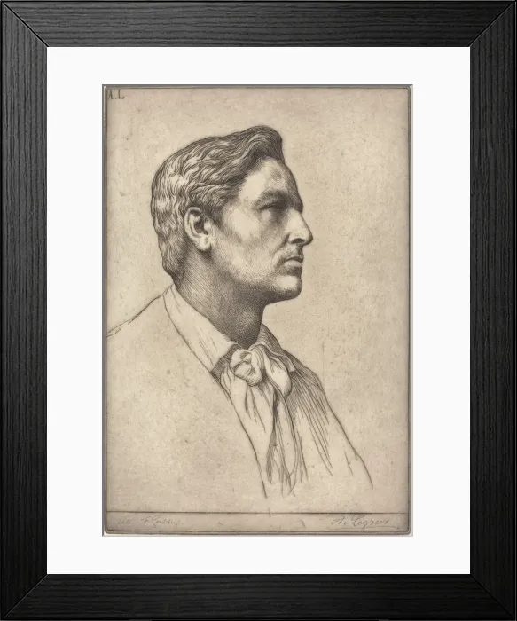 Framed Print : Sir Charles Holroyd. Creator: Alphonse Legros