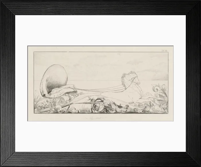 Framed Print : Triumph, 1878 / 1880. Creator: Max Klinger Framed Print : Triumph, 1878 / 1880. Creator: Max Klinger