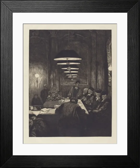 Framed Print : Eine Mutter III (A Mother III), 1883. Creator: Max Klinger Framed Print : Eine Mutter III (A Mother III), 1883. Creator: Max Klinger