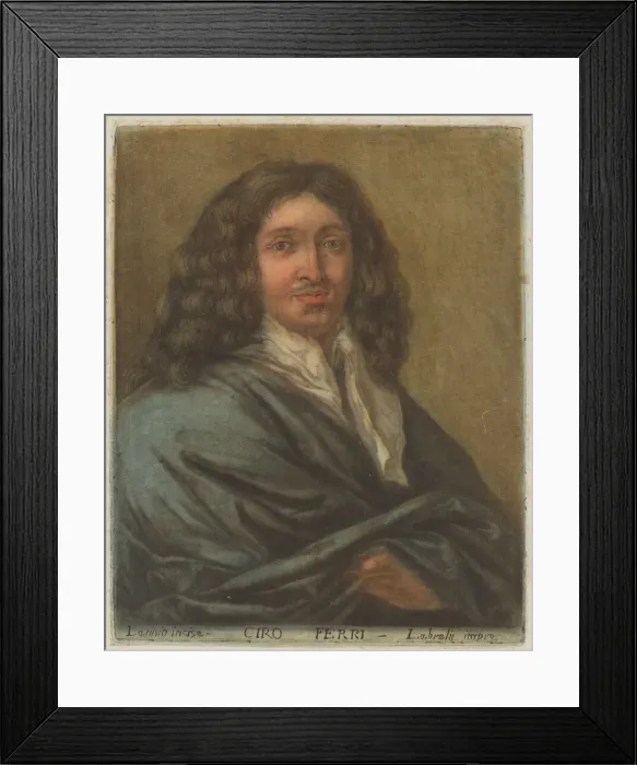 Framed Print : Ciro Ferri, 1789. Creator: Carlo Lasinio Framed Print : Ciro Ferri, 1789. Creator: Carlo Lasinio