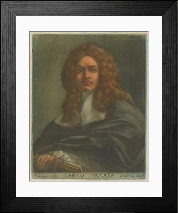 Framed Print : Carlo Maratta, 1789. Creator: Carlo Lasinio Framed Print : Carlo Maratta, 1789. Creator: Carlo Lasinio