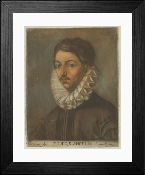 Framed Print : Filippo d Angeli, 1789. Creator: Carlo Lasinio Framed Print : Filippo d Angeli, 1789. Creator: Carlo Lasinio