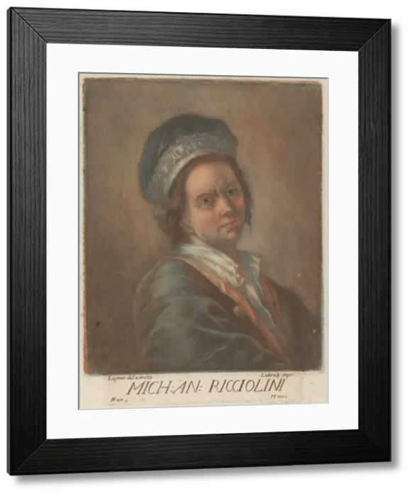 Framed Print : Michelangelo Ricciolini, 1789. Creator: Carlo Lasinio Framed Print : Michelangelo Ricciolini, 1789. Creator: Carlo Lasinio