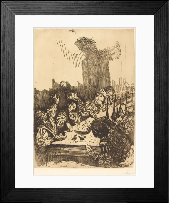 Framed Print : Shadow (Ombre). Creator: Alphonse Legros