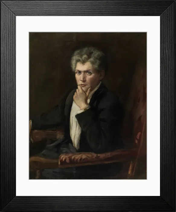 Framed Print : Marie Huet, ca. 1900. Creator: Alice Pike Barney Framed Print : Marie Huet, ca. 1900. Creator: Alice Pike Barney