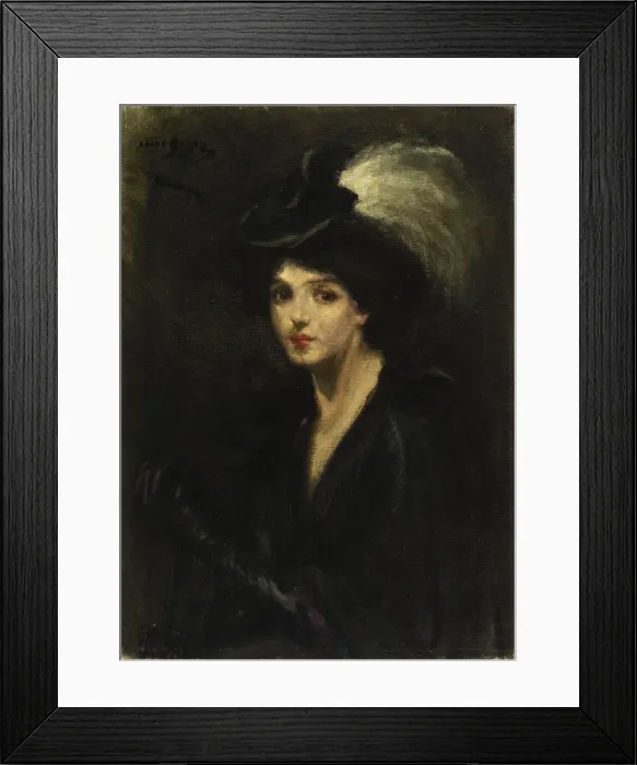 Framed Print : White Paradise, ca. 1900. Creator: Alice Pike Barney Framed Print : White Paradise, ca. 1900. Creator: Alice Pike Barney