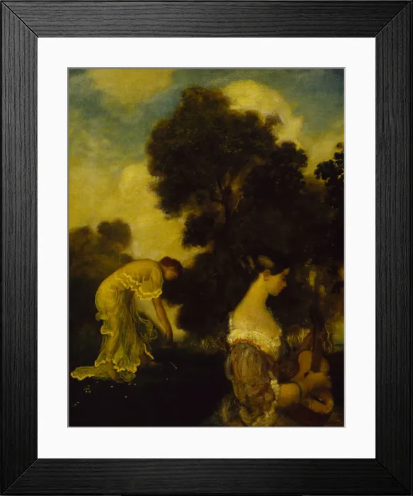 Framed Print : Evensong, (ca. 1898?) Creator: Arthur Davies