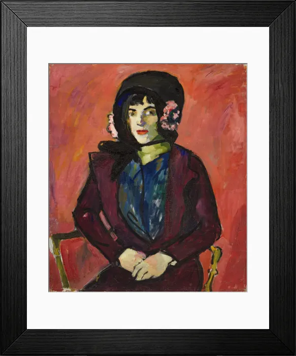 Framed Print : Portrait of a Girl, 1909-1914. Creator: Henry Lyman Sayen Framed Print : Portrait of a Girl, 1909-1914. Creator: Henry Lyman Sayen