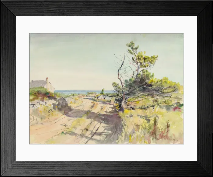 Framed Print : Untitled, late 19th-early 20th century. Creator: Howard Russell Butler Framed Print : Untitled, late 19th-early 20th century. Creator: Howard Russell Butler