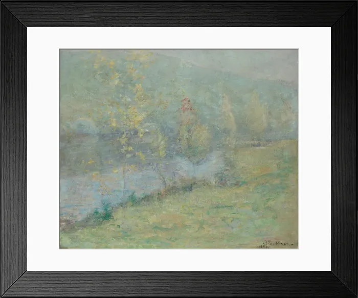 Framed Print : Misty May Morn, 1899. Creator: John Henry Twachtman Framed Print : Misty May Morn, 1899. Creator: John Henry Twachtman
