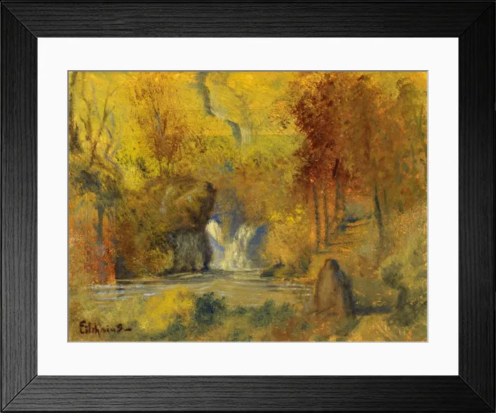 Framed Print : Autumn Landscape, ca. 1919. Creator: Louis Michel Eilshemius Framed Print : Autumn Landscape, ca. 1919. Creator: Louis Michel Eilshemius