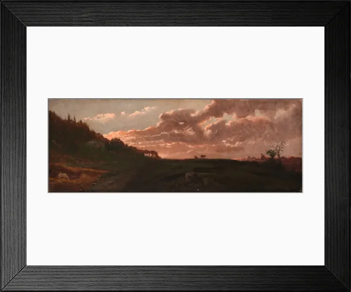 Framed Print : Romantic Landscape, 1871. Creator: Robert Seldon Duncanson Framed Print : Romantic Landscape, 1871. Creator: Robert Seldon Duncanson