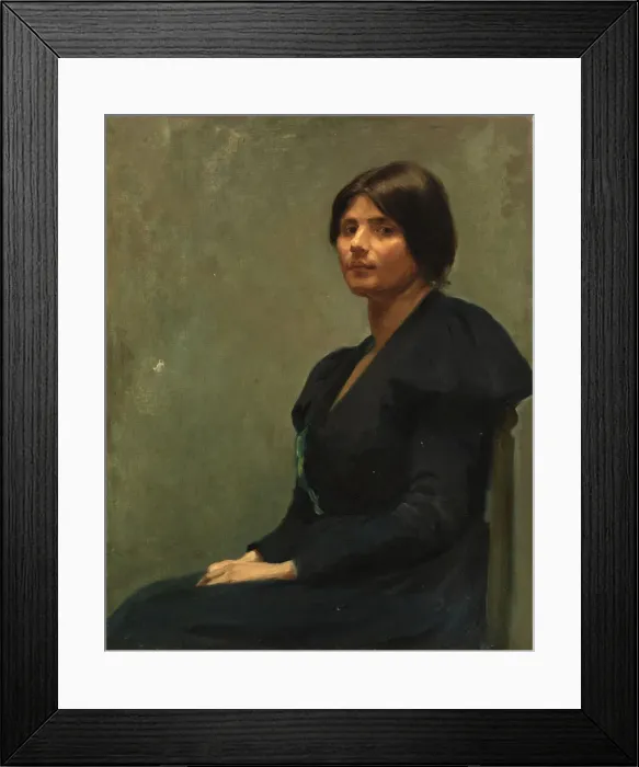 Framed Print : Martha, ca. 1890. Creator: Alice Pike Barney Framed Print : Martha, ca. 1890. Creator: Alice Pike Barney