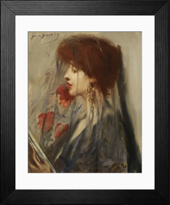 Framed Print : Dream Book, 1901. Creator: Alice Pike Barney Framed Print : Dream Book, 1901. Creator: Alice Pike Barney