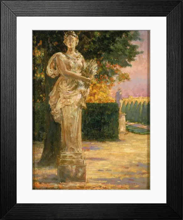 Framed Print : Terminal Figure of Ceres, 1911. Creator: Carroll Beckwith Framed Print : Terminal Figure of Ceres, 1911. Creator: Carroll Beckwith