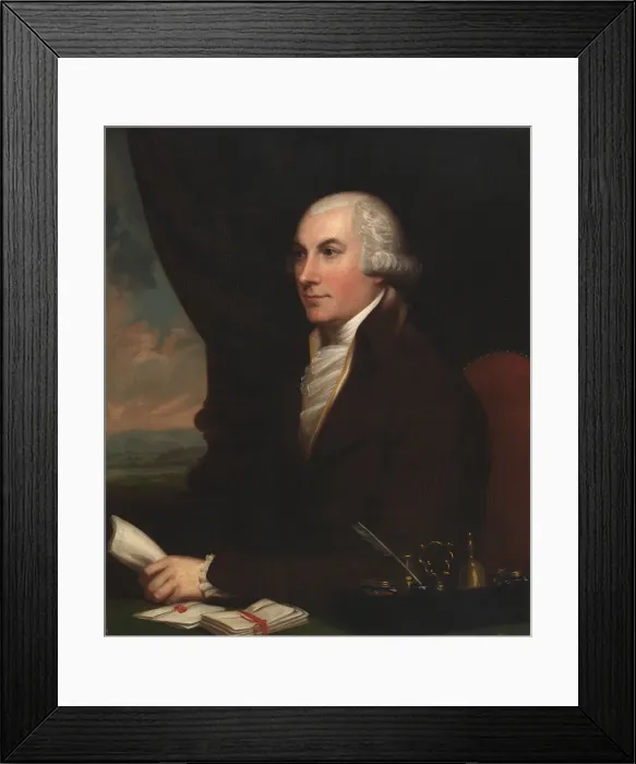 Framed Print : Joshua Johnson, n. d. Creator: Charles Bird King Framed Print : Joshua Johnson, n. d. Creator: Charles Bird King