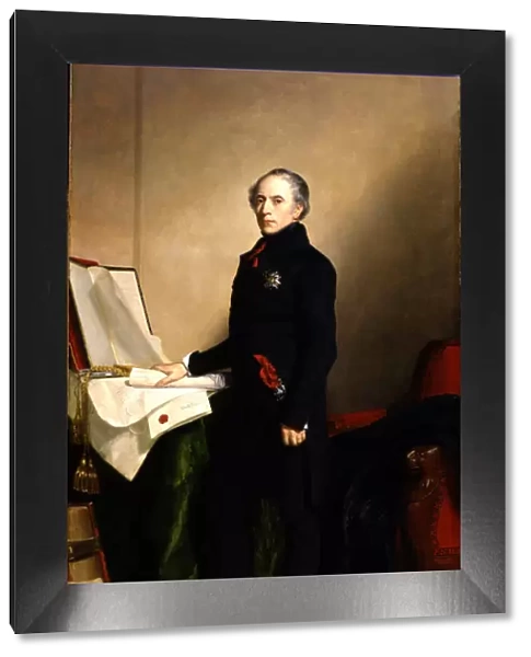 Francois Pierre Guillaume Guizot, 1841. Creator: George Peter Alexander Healy
