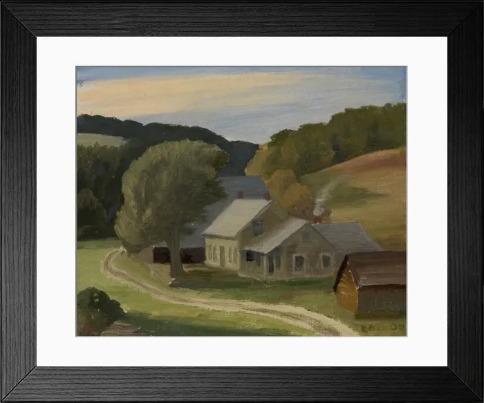Framed Print : Landscape, ca. 1934. Creator: Edward Bruce Framed Print : Landscape, ca. 1934. Creator: Edward Bruce
